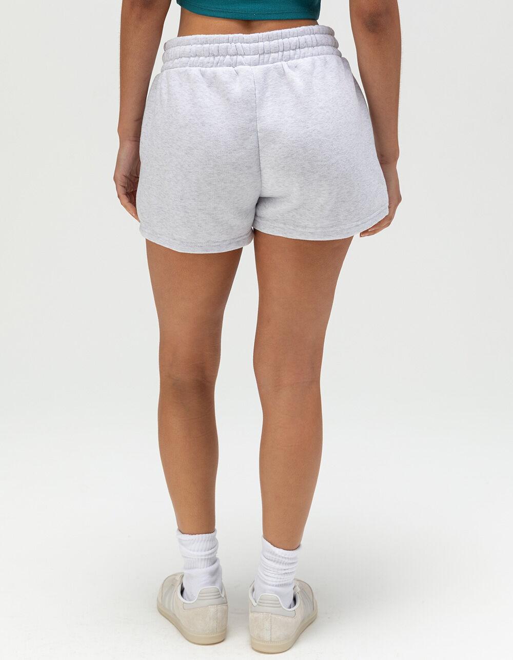 FULL TILT Womens Fleece Shorts - HEATHER GRAY Product Image