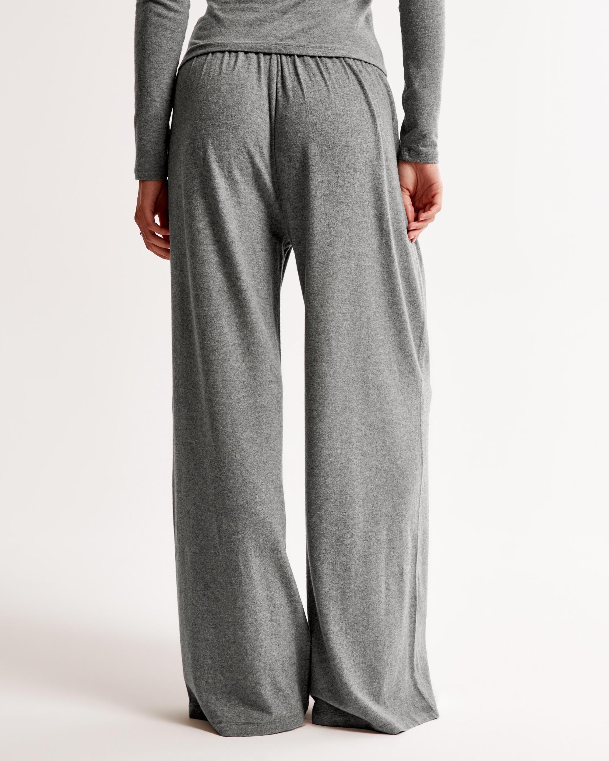 Cozy Lounge Knit Wide Leg Sweatpant Product Image