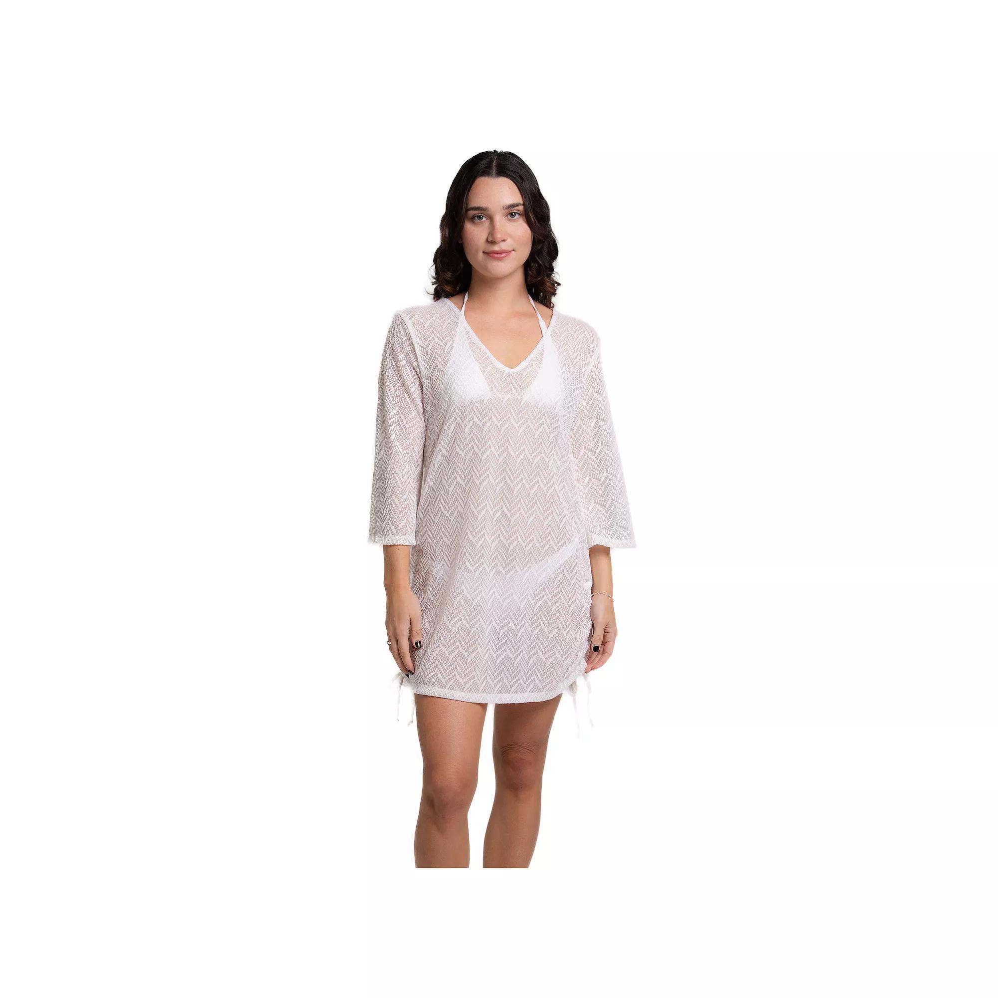 Womens Portocruz V-Neck Tunnel Side Tunic Swim Cover Product Image
