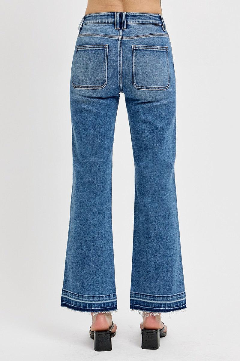 The Sophie High Rise Straight Leg Ankle Jeans Product Image
