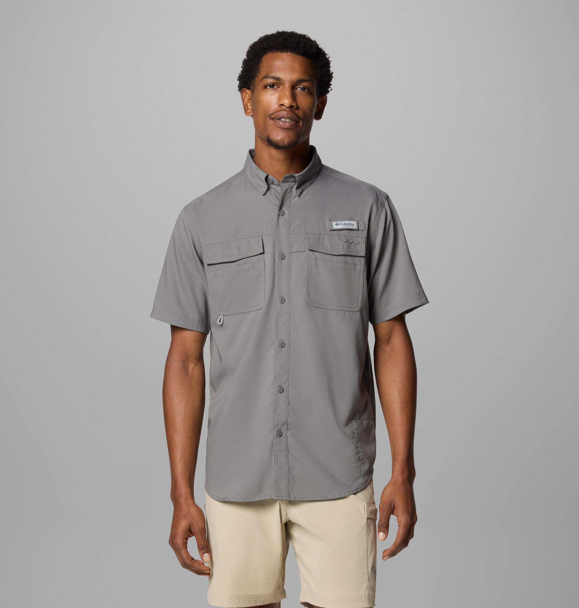 Columbia Mens PFG Blood and Guts V Short Sleeve Shirt- Product Image