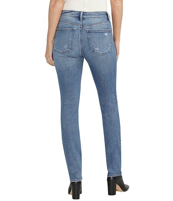 Silver Jeans Co. Most Wanted Mid Rise Slim Straight Jeans Product Image