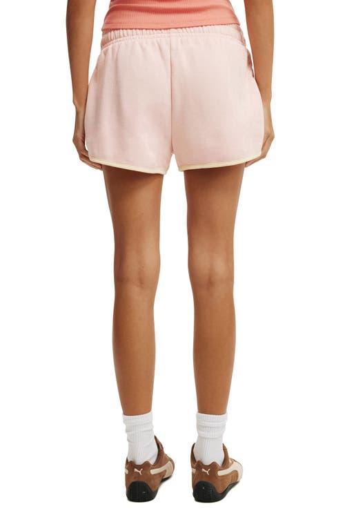 Cotton On Women's Dolphin Hem Micro Mini Short in Peach Spritz Lemon Icing at Nordstrom, Size Xx-Small Product Image