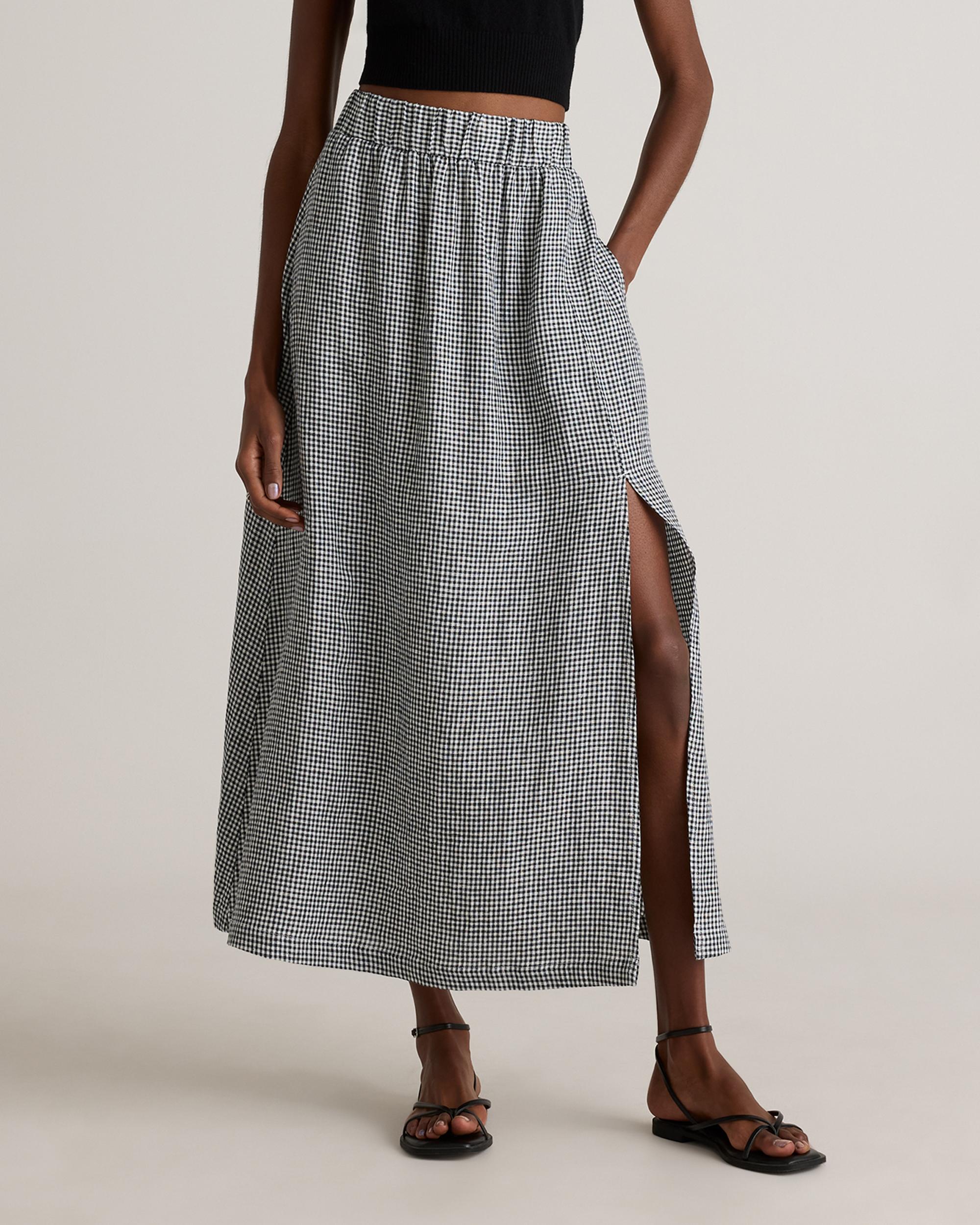 Quince | Women's 100% European Linen Maxi Skirt Product Image