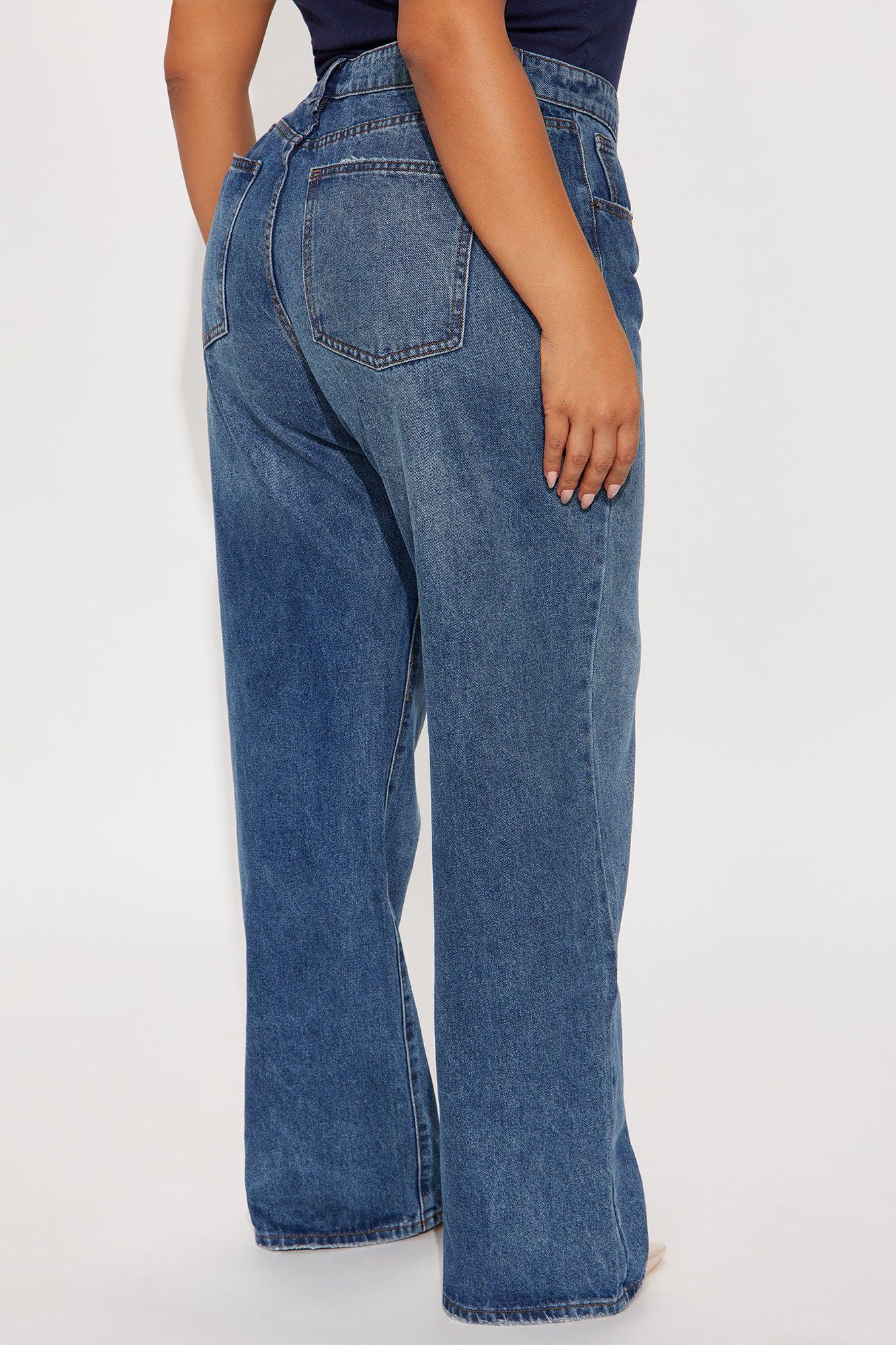 Minimal Muse Straight Leg Jeans - Dark Wash Female Product Image