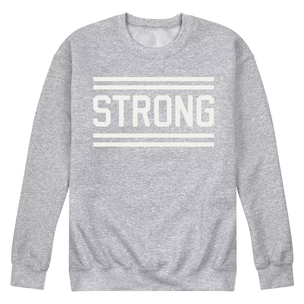 Men's Strong Fleece Sweatshirt,  Product Image