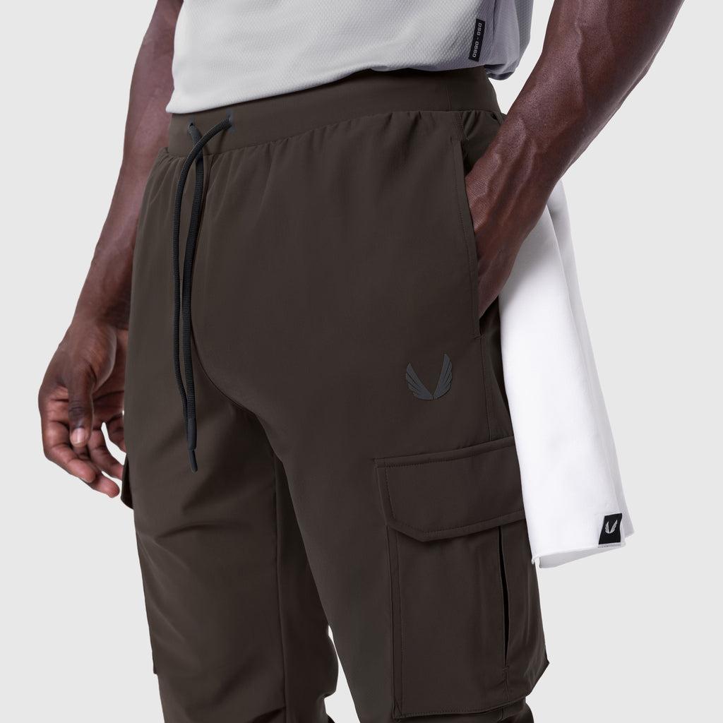 0825. Tetra-Lite® Cargo High Rib Jogger - Dark Earth Product Image