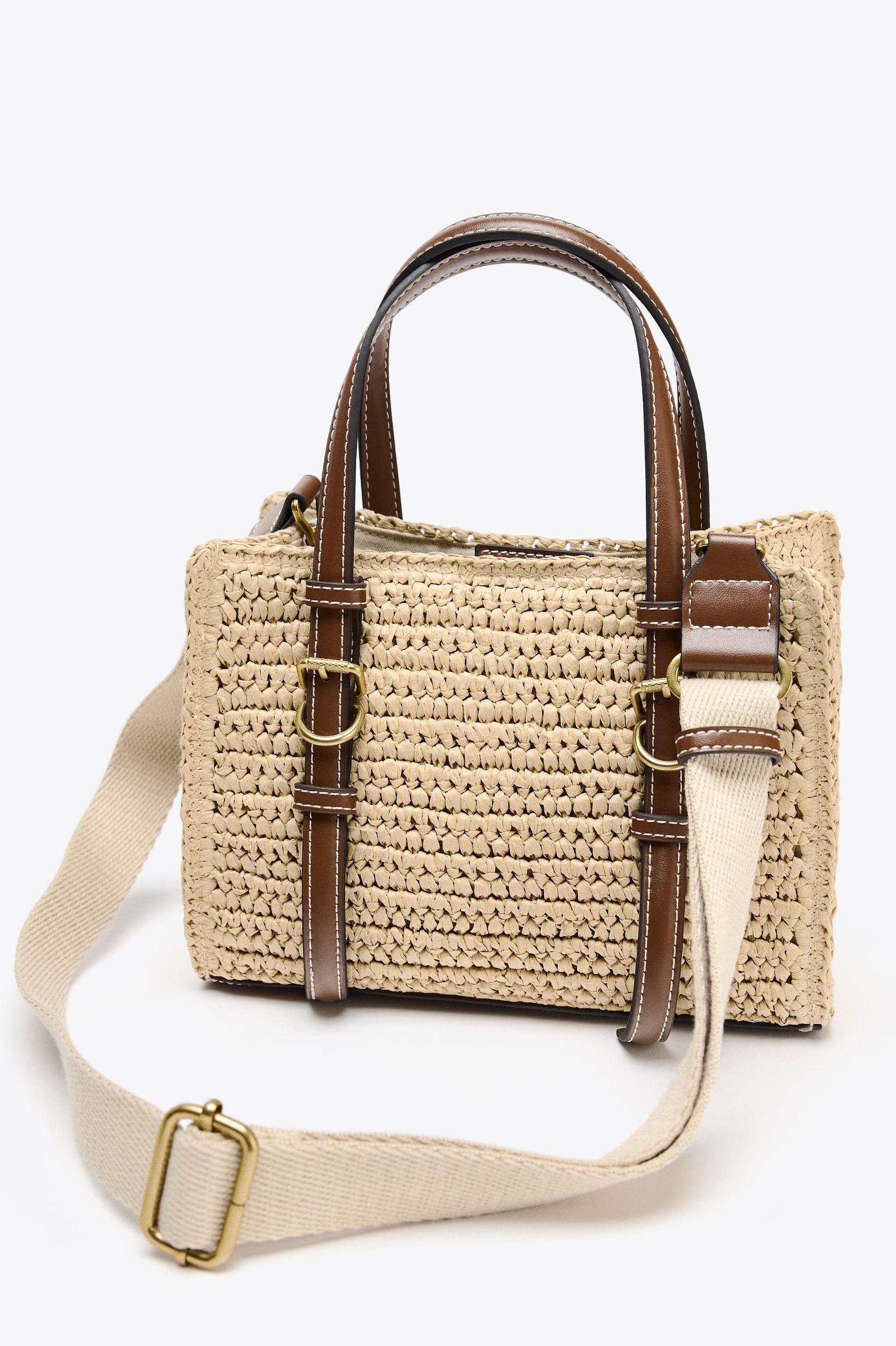 WOVEN MINI TOTE BAG Product Image