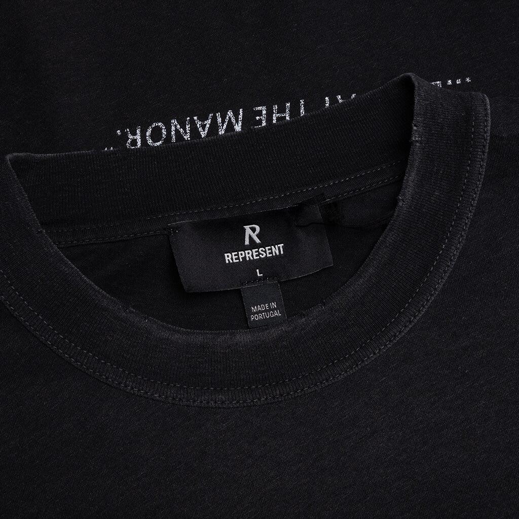 Revere Manor T-Shirt - Stained Black Male Product Image