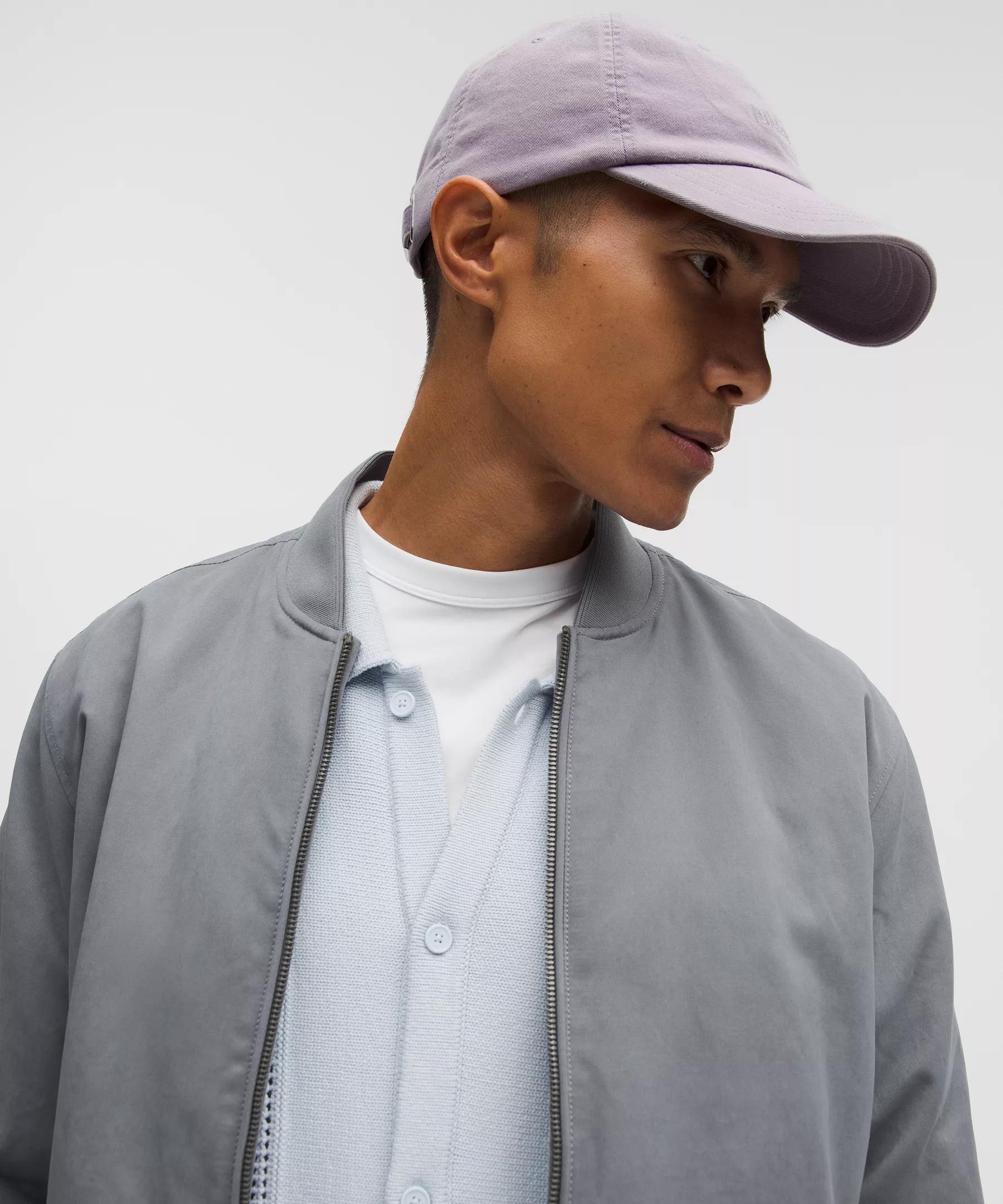 Insulated Cotton-Blend Bomber Jacket Product Image