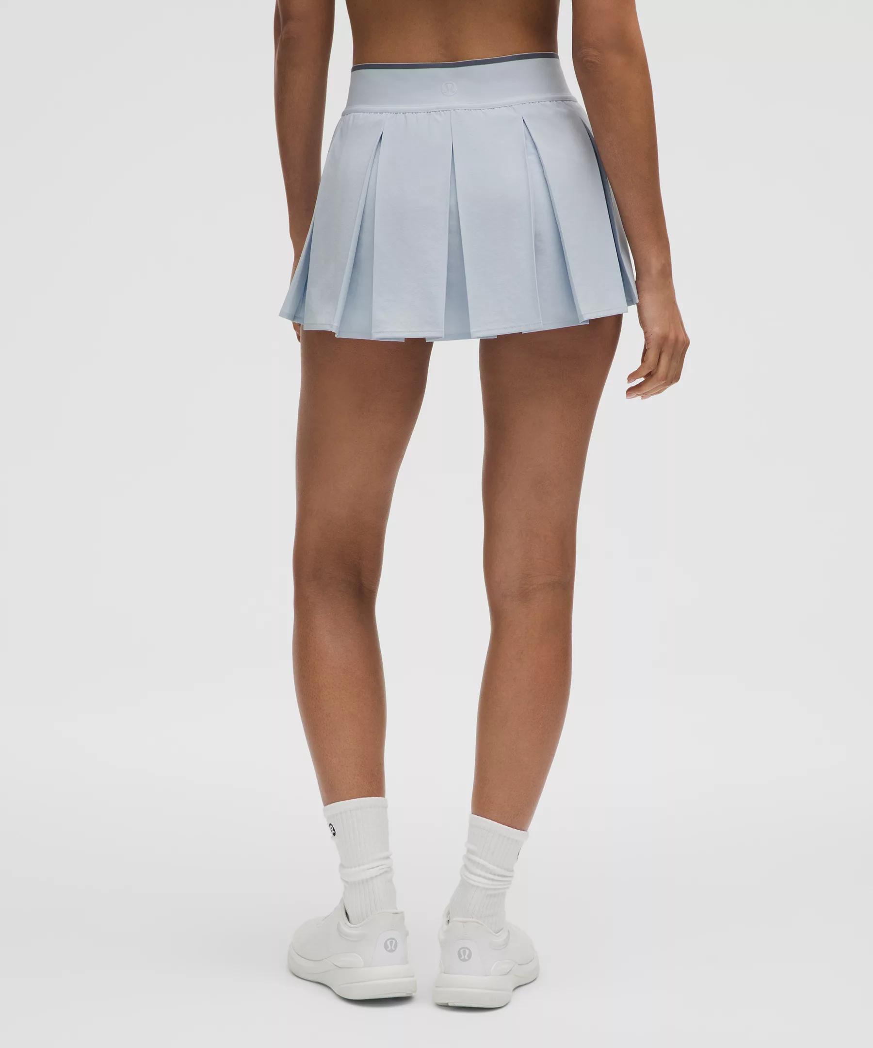 Box-Pleat High-Rise Tennis Skirt Product Image