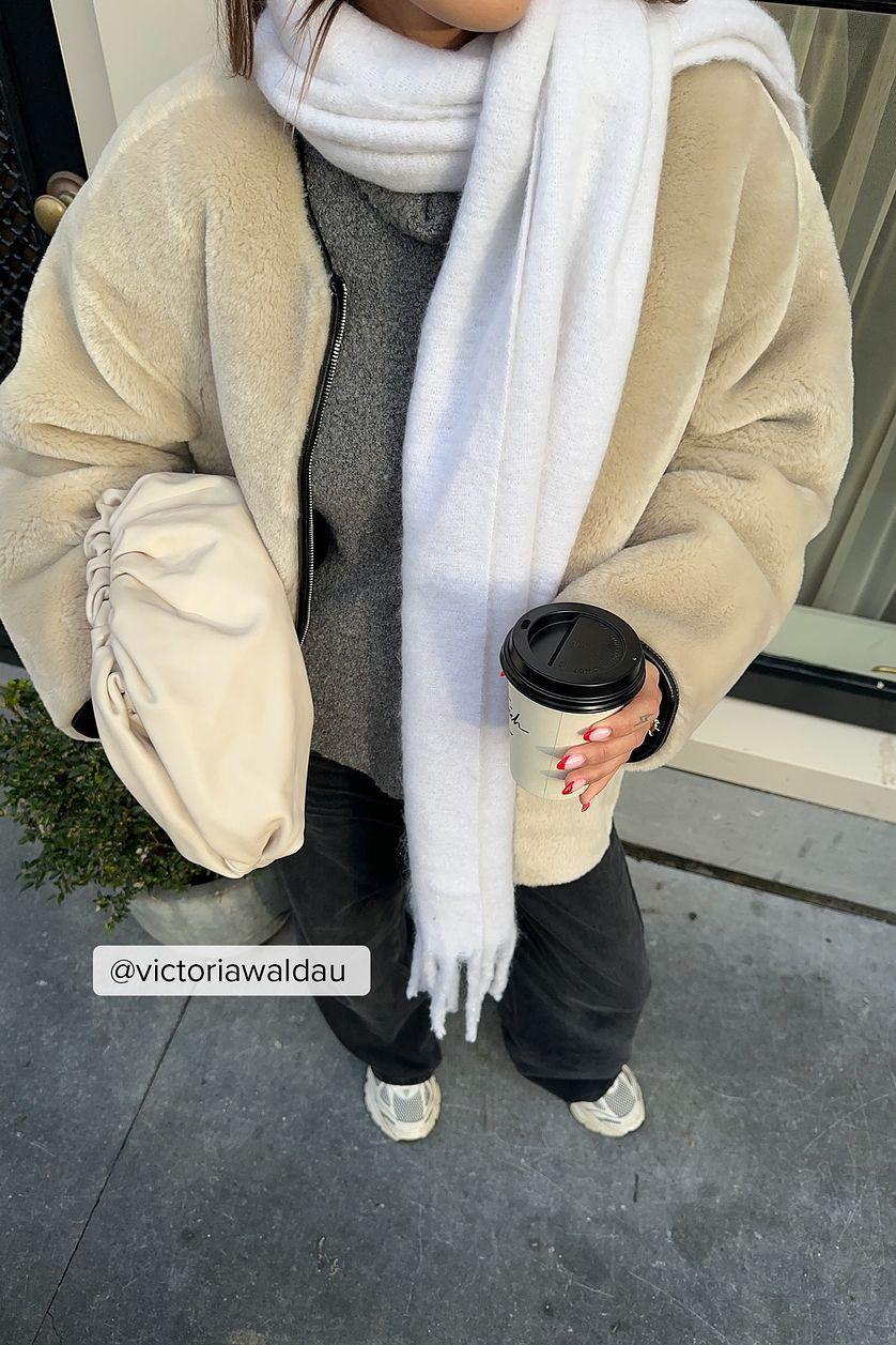 Soft Braided Tassle Scarf Product Image