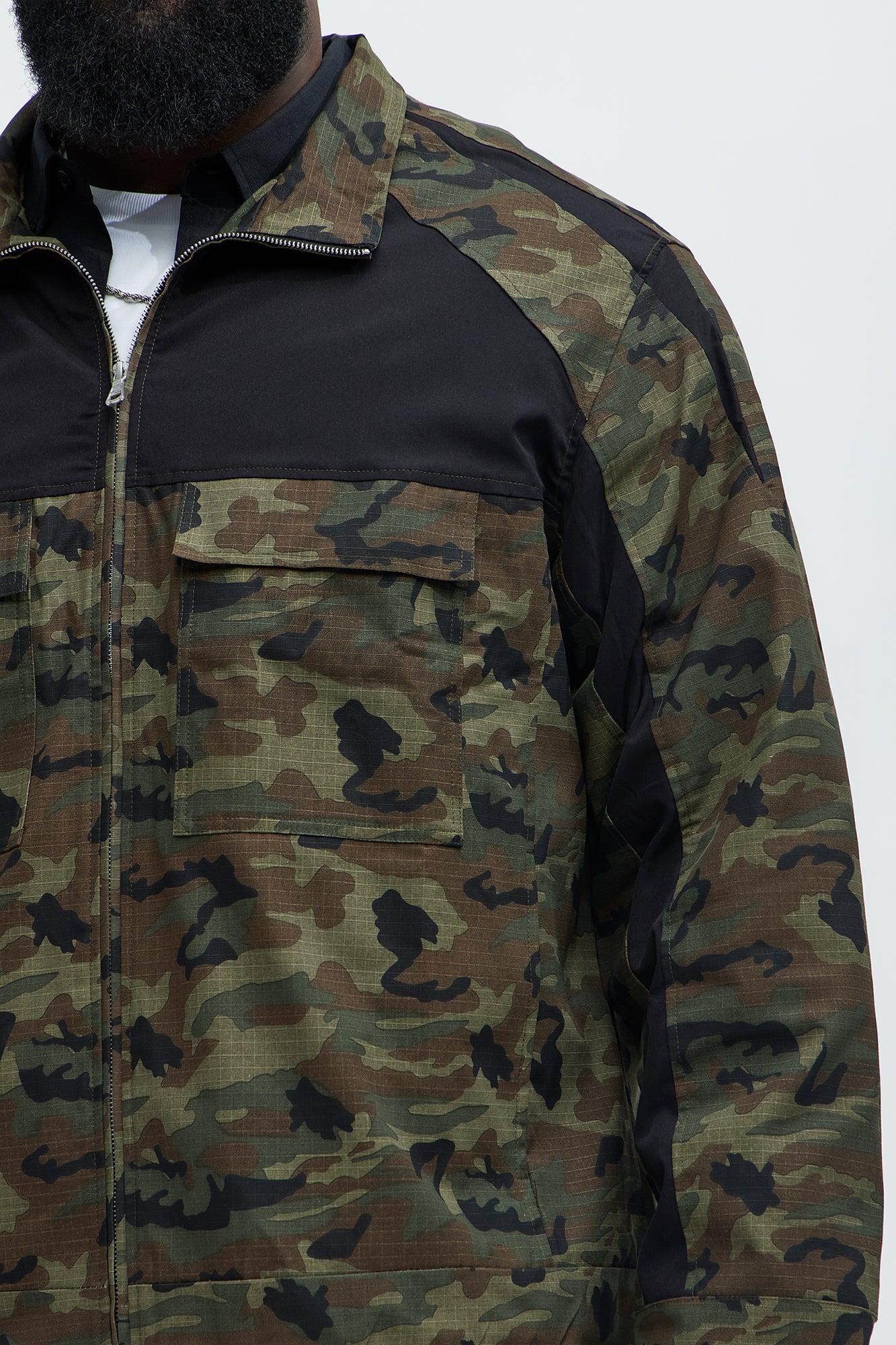 Ripstop Contrast Camo Jacket - Camouflage Product Image