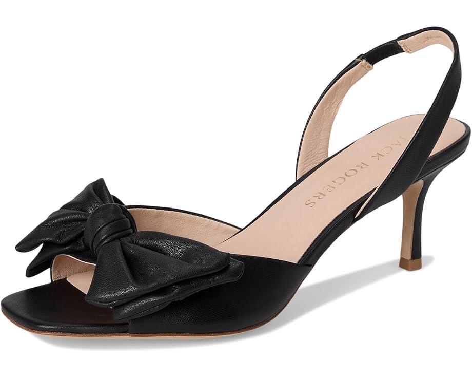 Lola Bow Sandal - Metallic Nappa Product Image