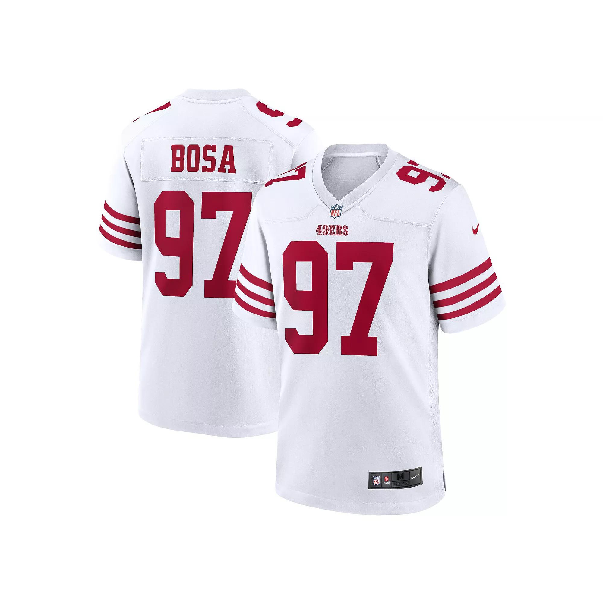 Men's Nike Nick Bosa White San Francisco 49ers Player Game Jersey,  Product Image