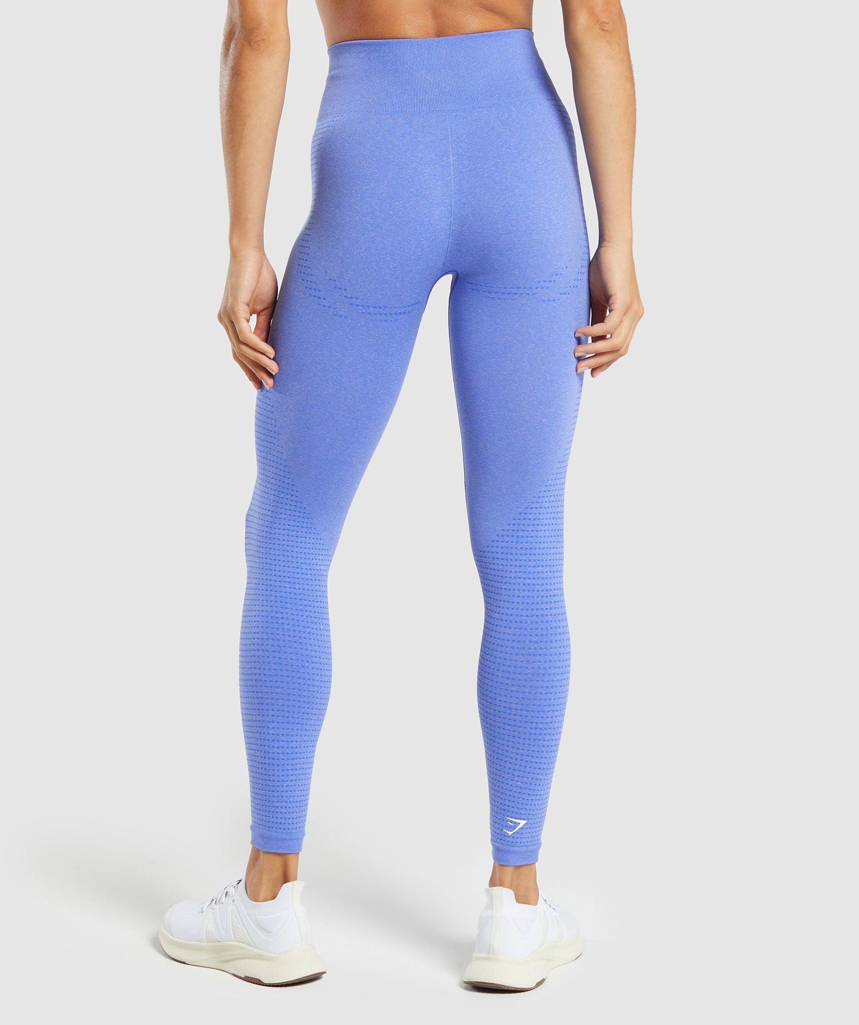 Gymshark Vital Seamless Leggings - Lift Blue Marl Female Product Image