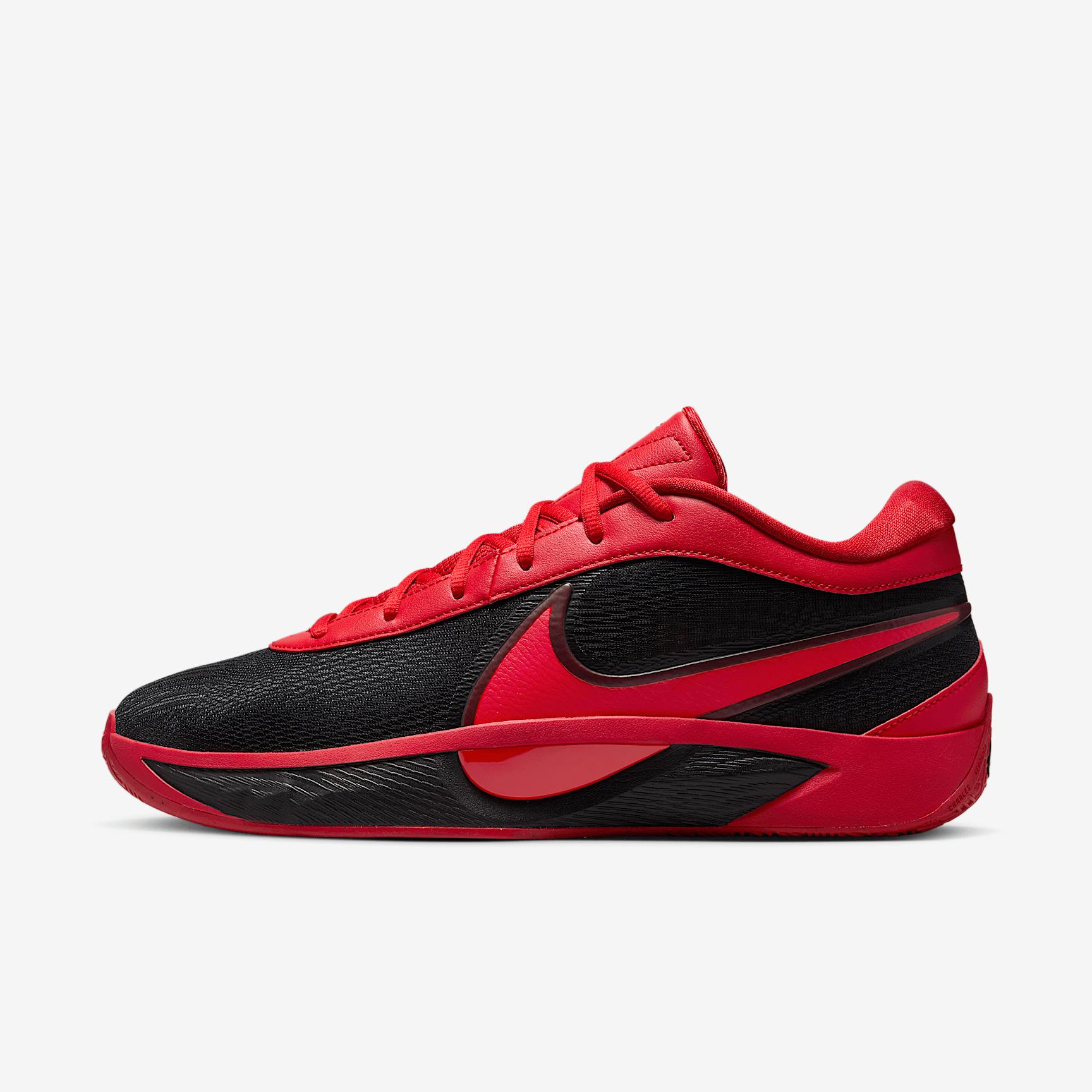 Nike Mens Giannis Antetokounmpo Nike Giannis Freak 6 Enforcer - Mens Basketball Shoes Black/University Red/Black Product Image