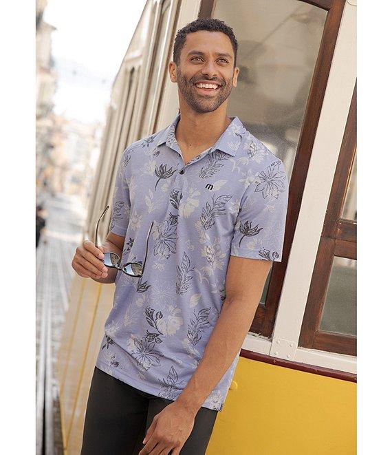 TravisMathew Featherweight Cruise Performance Stretch Short Sleeve Polo Shirt Product Image