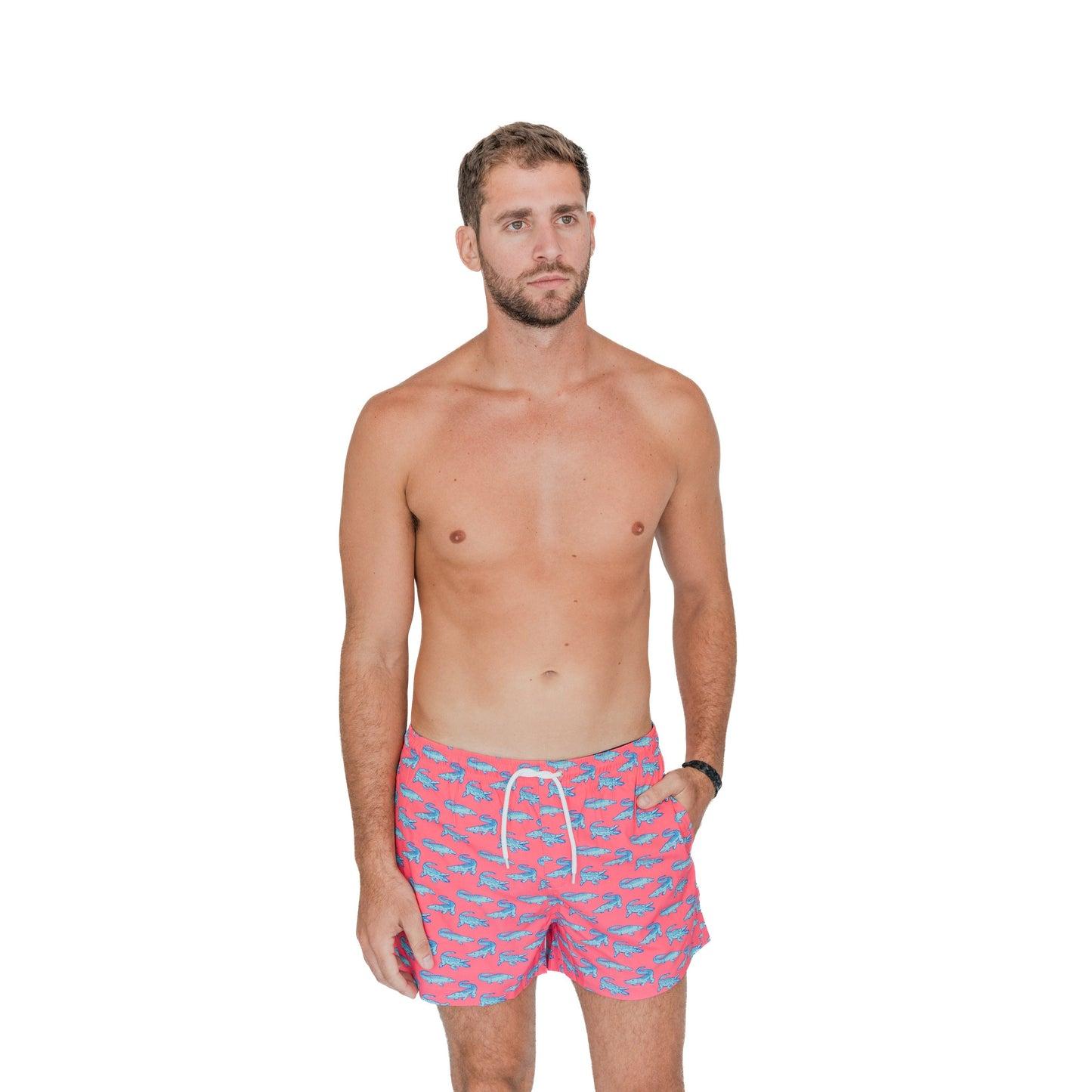 Bermies Crocodile Swim Trunks Male Product Image
