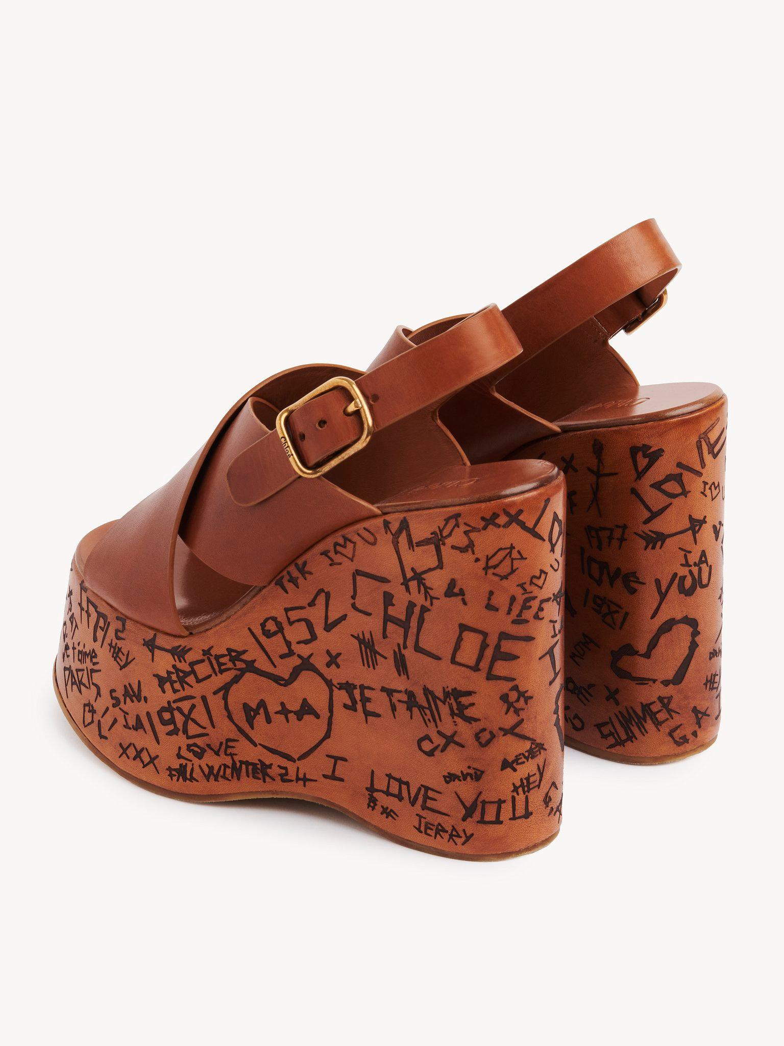 Maxime wedge sandal Product Image