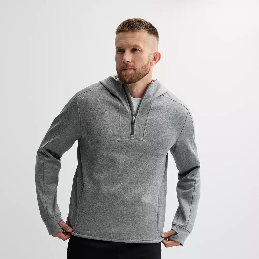 Men's Tek Gear® Performance Fleece Half-Zip, Size: XS, Hawk Silver Cd Product Image