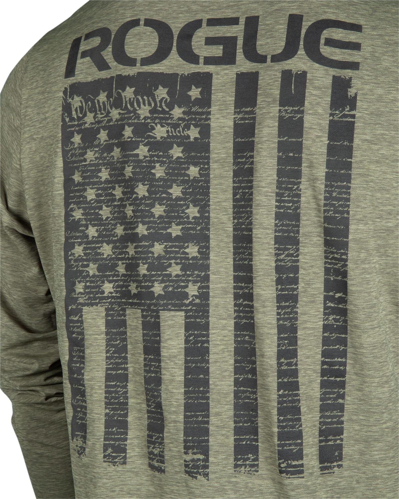 Rogue Men's Long Sleeve FLEX Sun Shirt - American Product Image