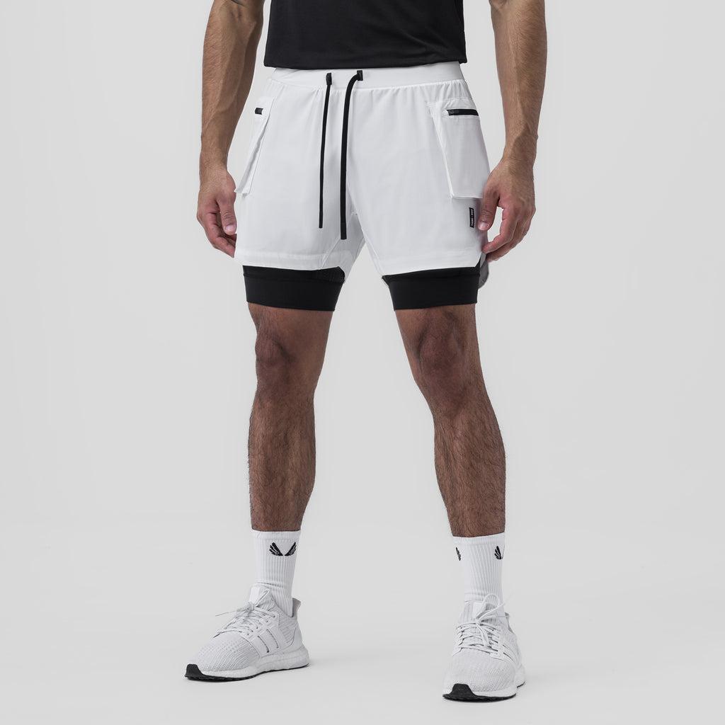 0651. Tetra-Lite® 5" Liner Cargo Short - White Product Image