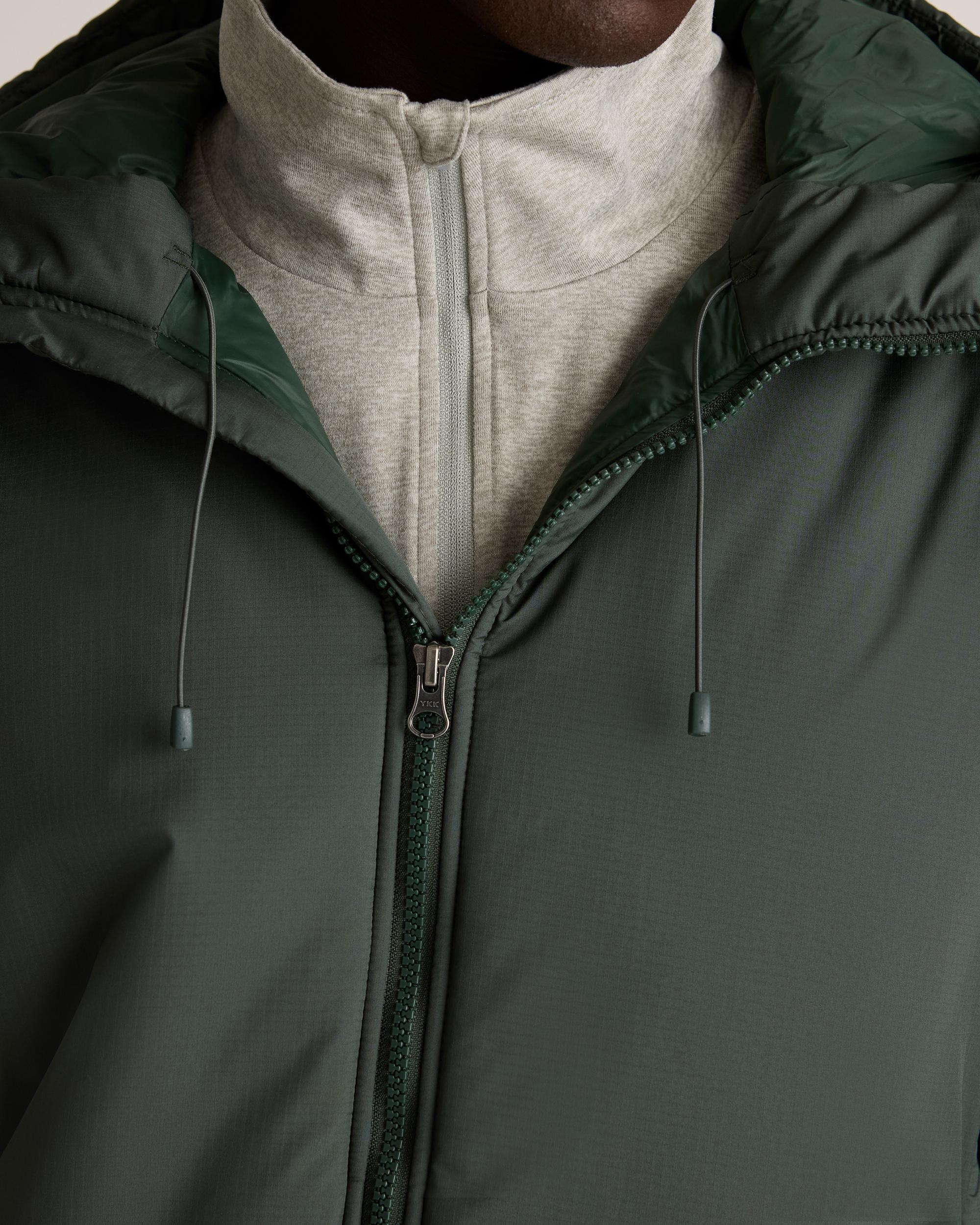 Quince | Men's Hybrid Insulated Heavyweight Hooded Jacket 100% Polyester Product Image