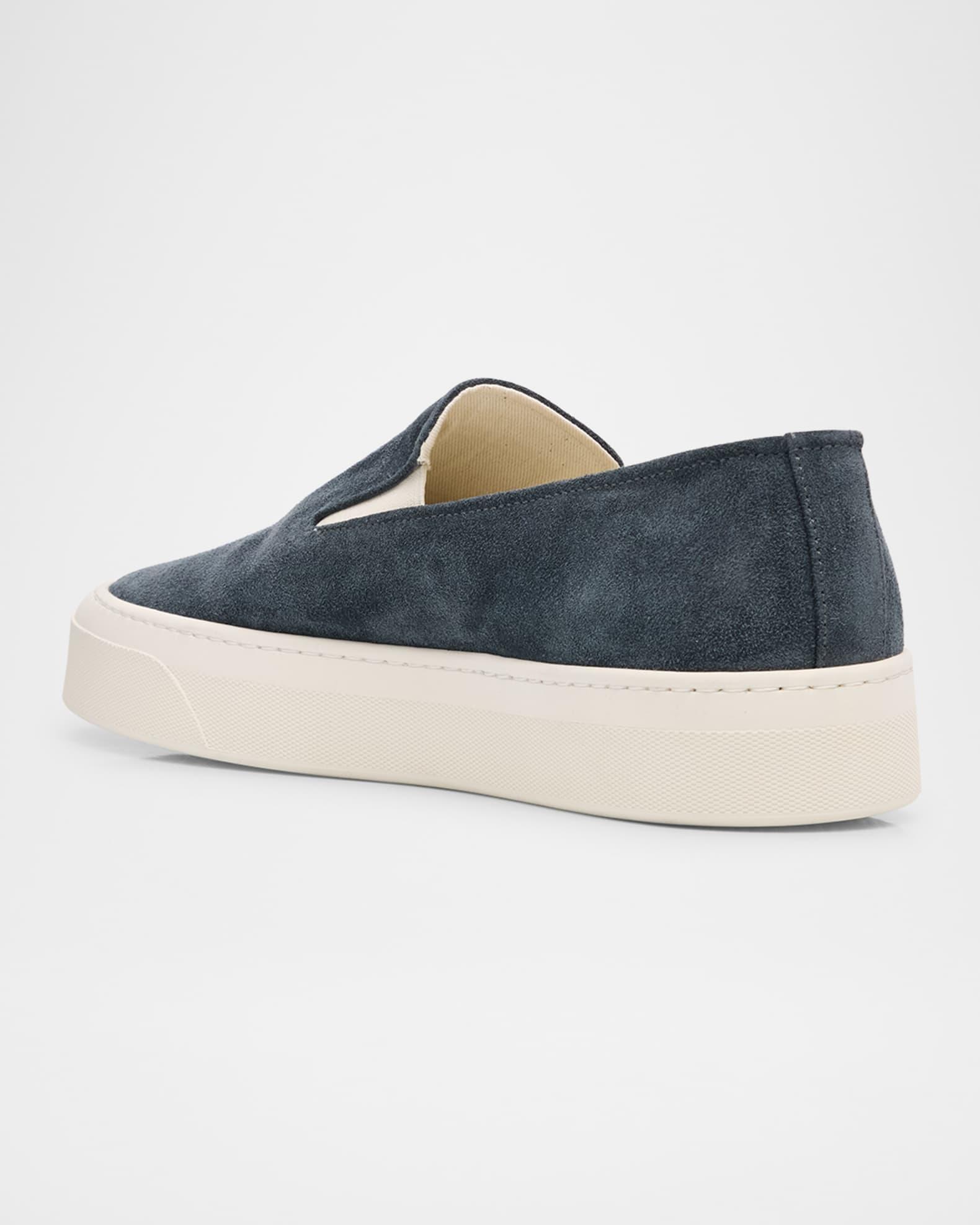 Men's Suede Slip-On Sneakers Product Image