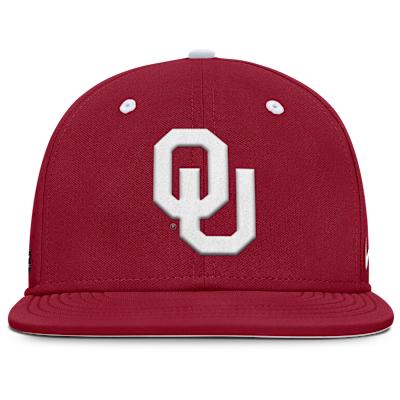 Oklahoma Sooners Dugout True Menâs Nike Men's Dri-FIT College Fitted Hat Product Image