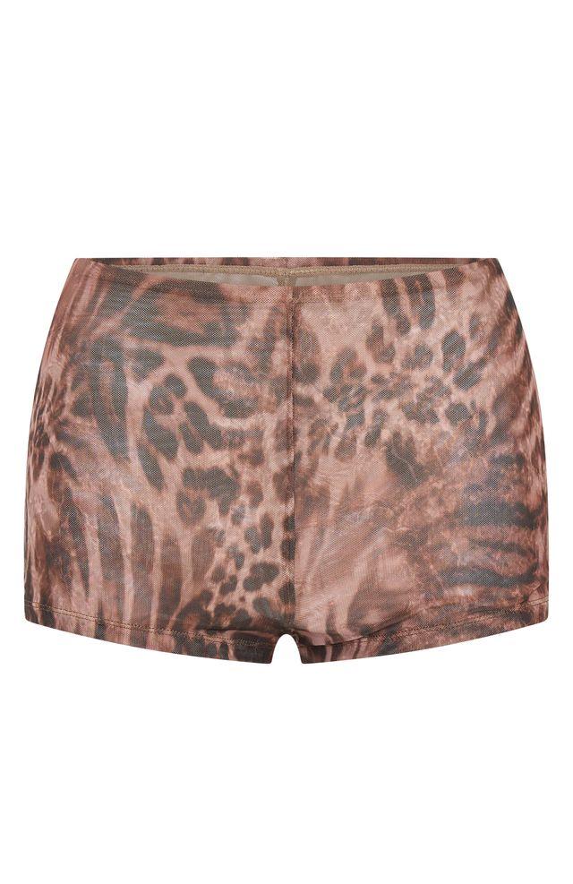 Forever Life Booty Shorts The Wild Print Product Image