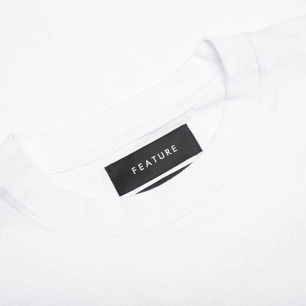 Feature x Wynn Logo Lock Up Tee - Black Male Product Image