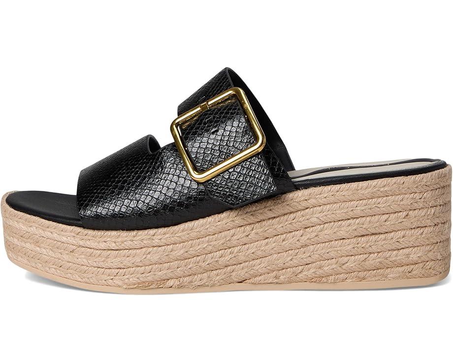 Hoda Cork Platform Slide Sandals Product Image