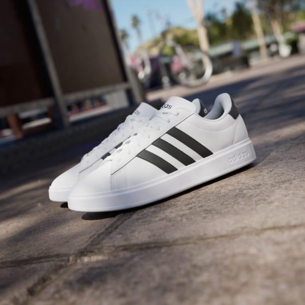 adidas Grand Court Shoes Cloud White 10 Womens Product Image