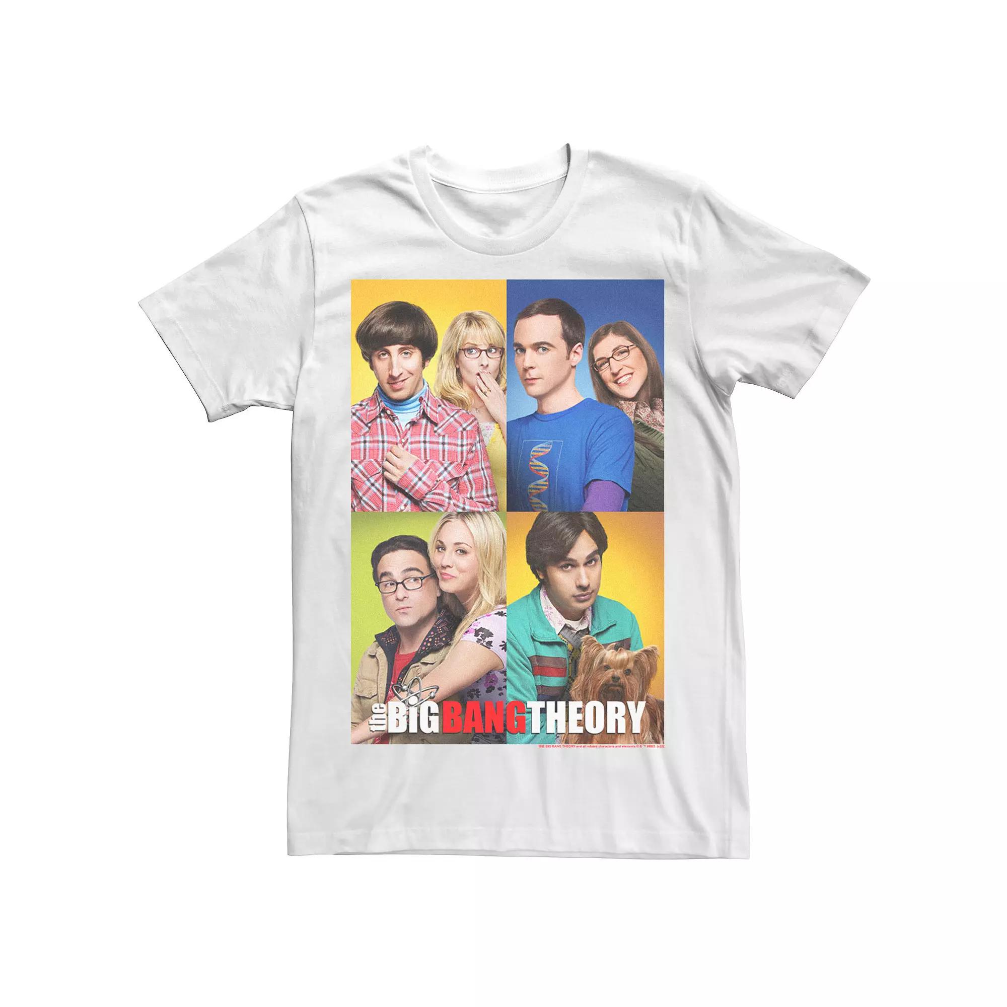 Men's The Big Bang Theory Group Shot Box Up Tee,  Product Image