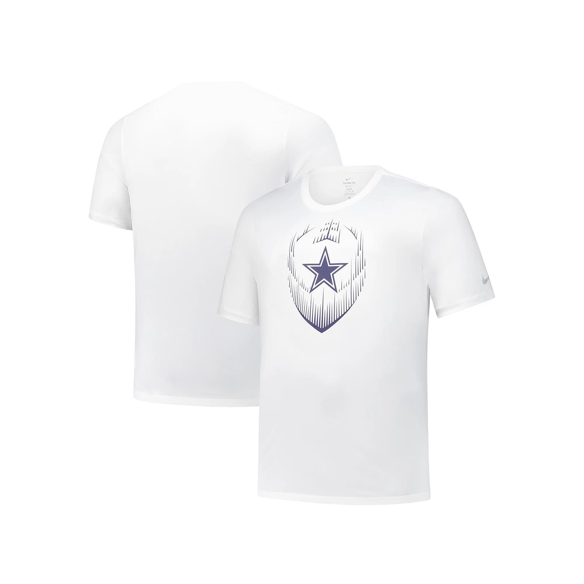 Men's Nike White Dallas Cowboys Big & Tall Blitz Legend Icon Performance T-Shirt,  Product Image