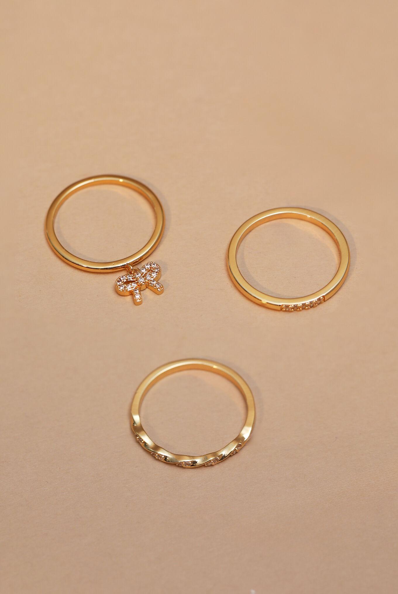 Ribbon Glow Ring Set Product Image