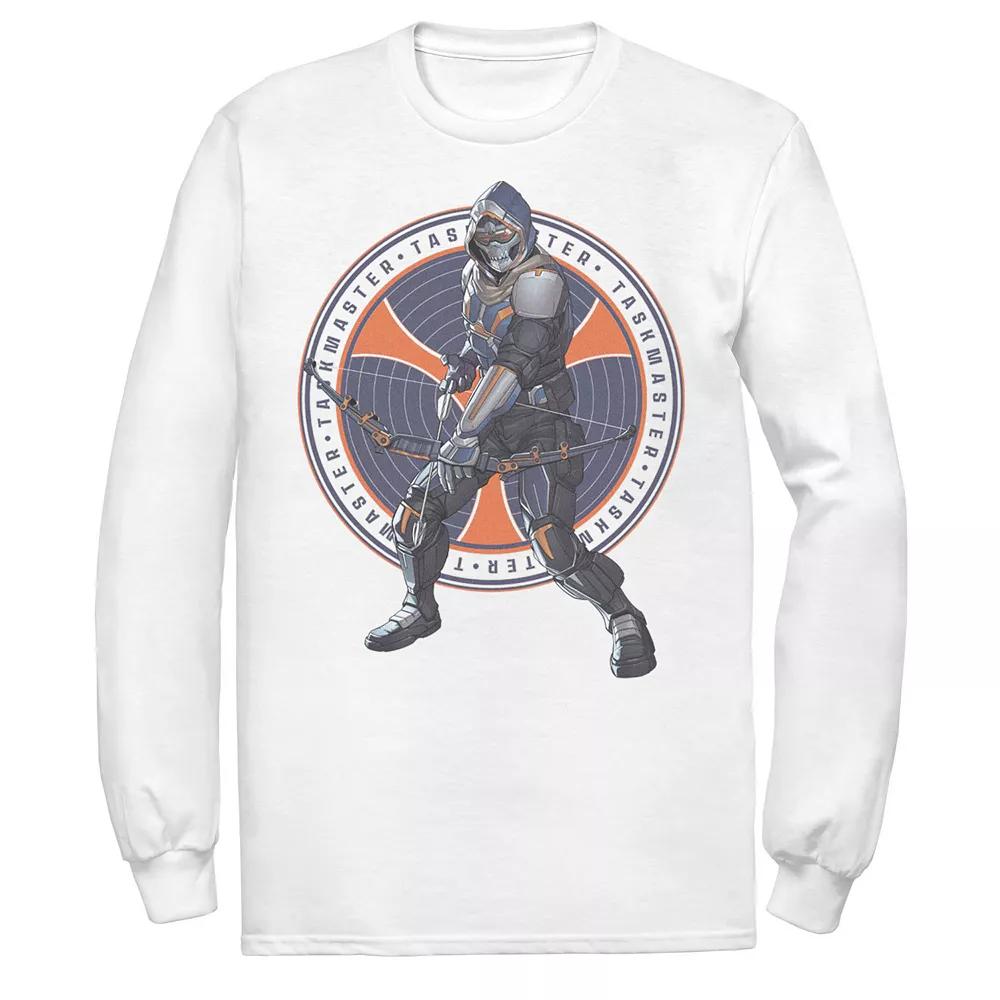 Men's Marvel Black Widow TaskMaster Coin Portrait Tee,  Product Image