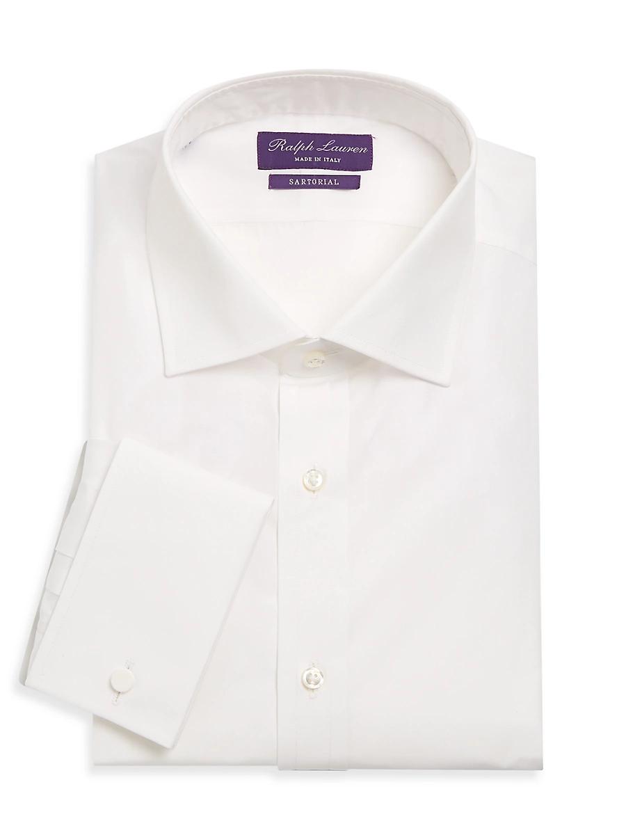 Mens Aston Cotton Poplin Dress Shirt Product Image