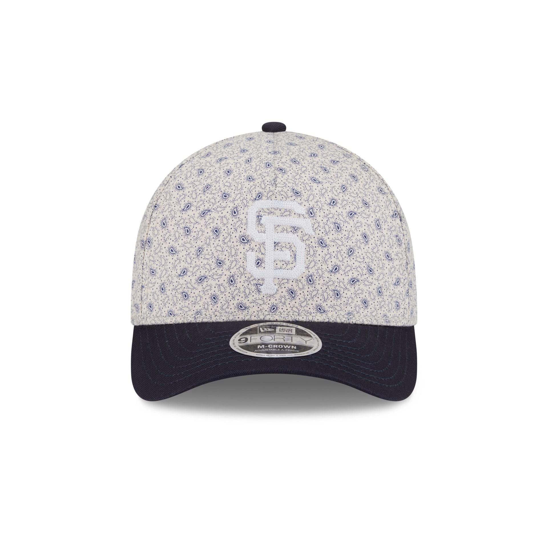 San Francisco Giants Micro Print 9FORTY M-Crown A-Frame Adjustable Hat Male Product Image