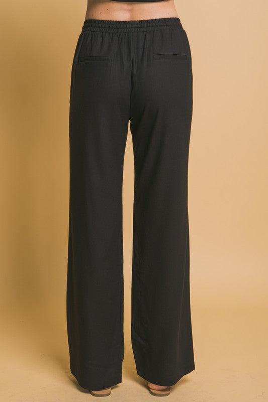 WARMER WEATHER LINEN BEACH PANTS Product Image