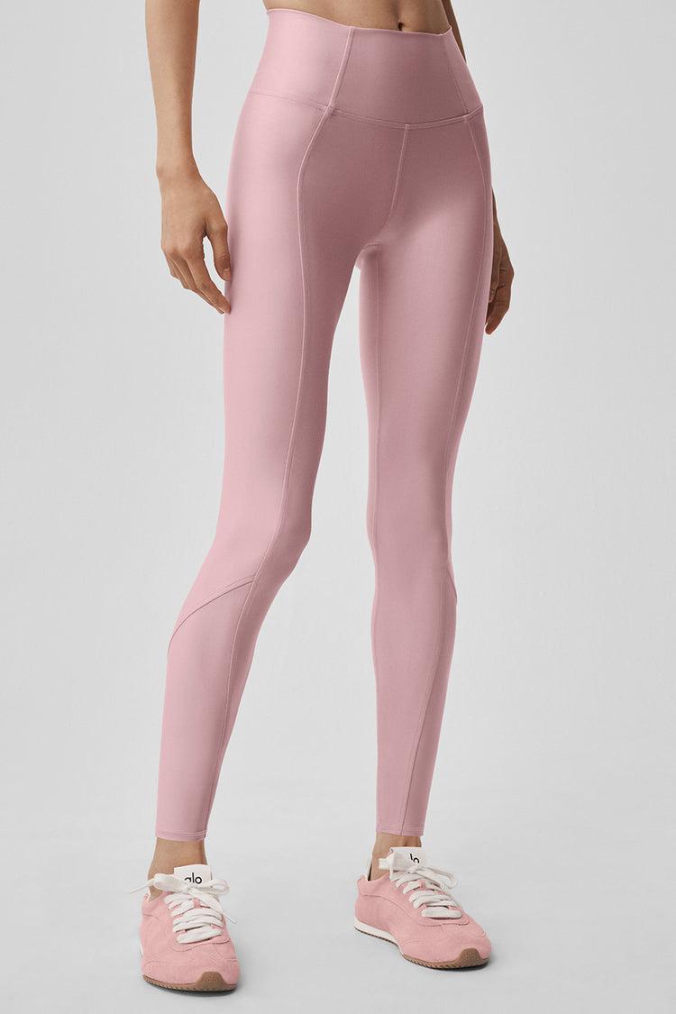 Airlift High-Waist 7/8 Fine Line Legging - Vintage Pink Product Image