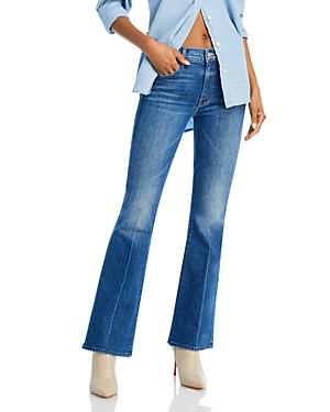 Mother The Weekender Mid Rise Flared Jeans Product Image
