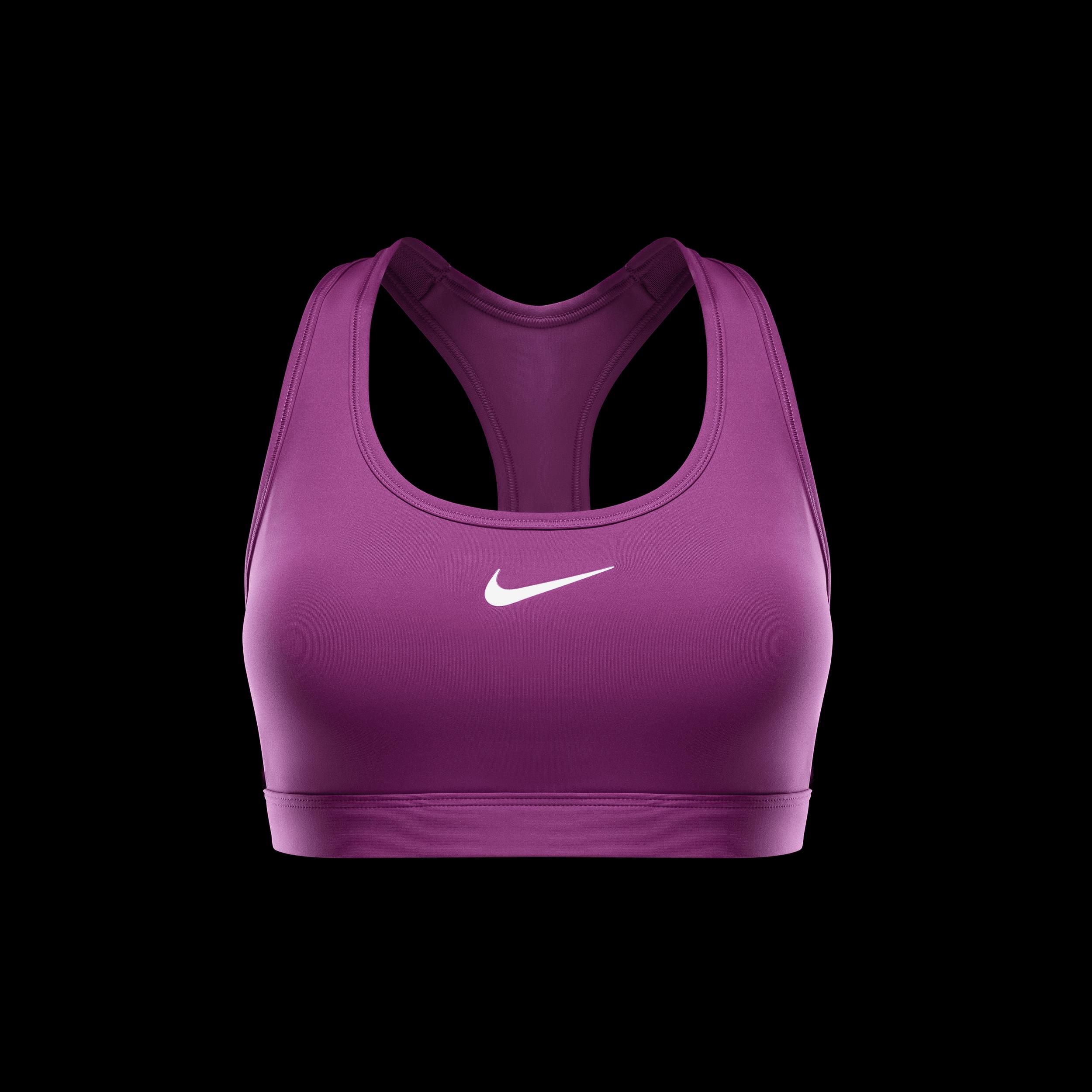 Nike Womens Swoosh Medium Support Padded Sports Bra | DX6821-410 Product Image