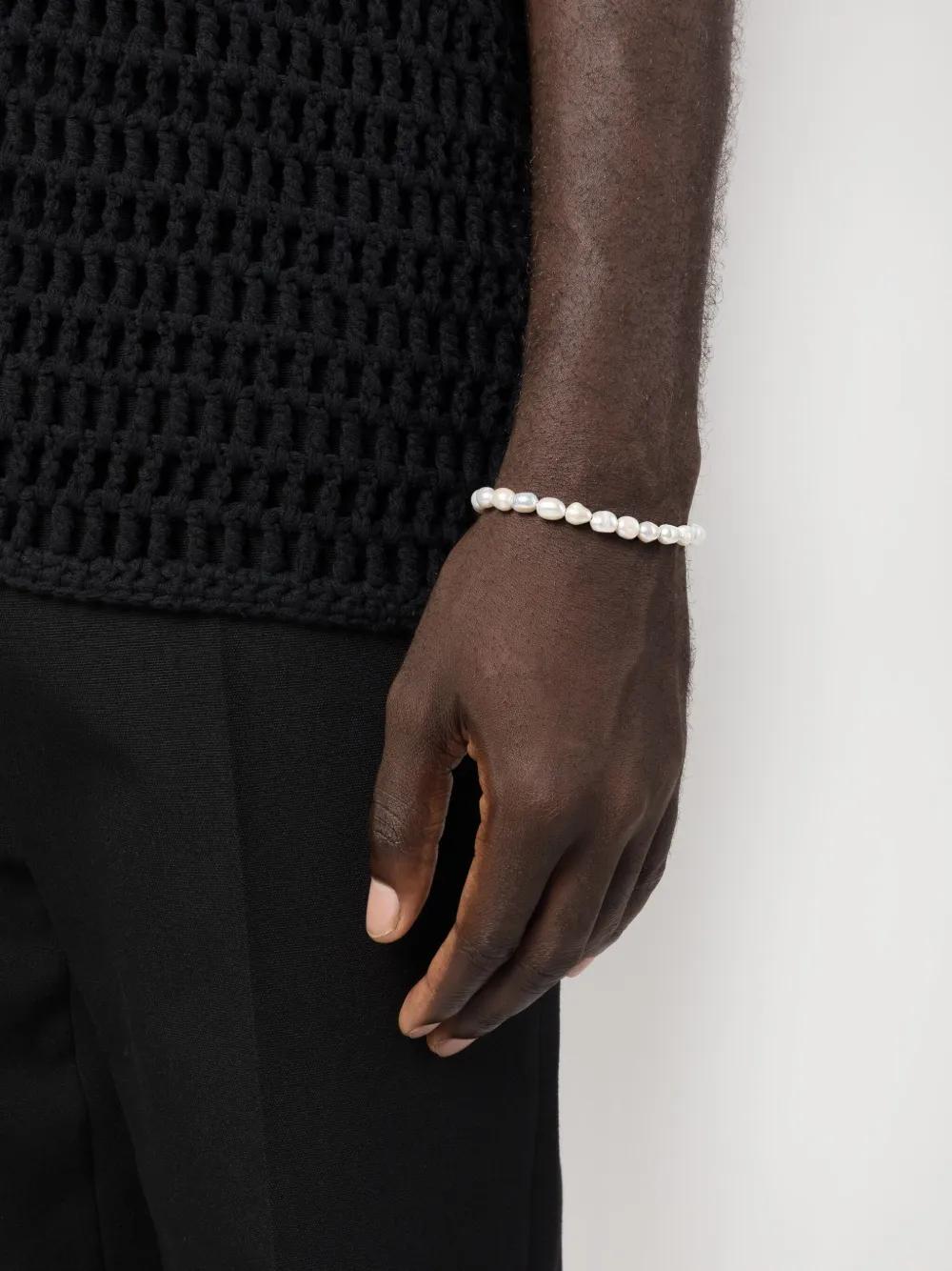 Baroque-pearl sterling-silver bracelet Product Image