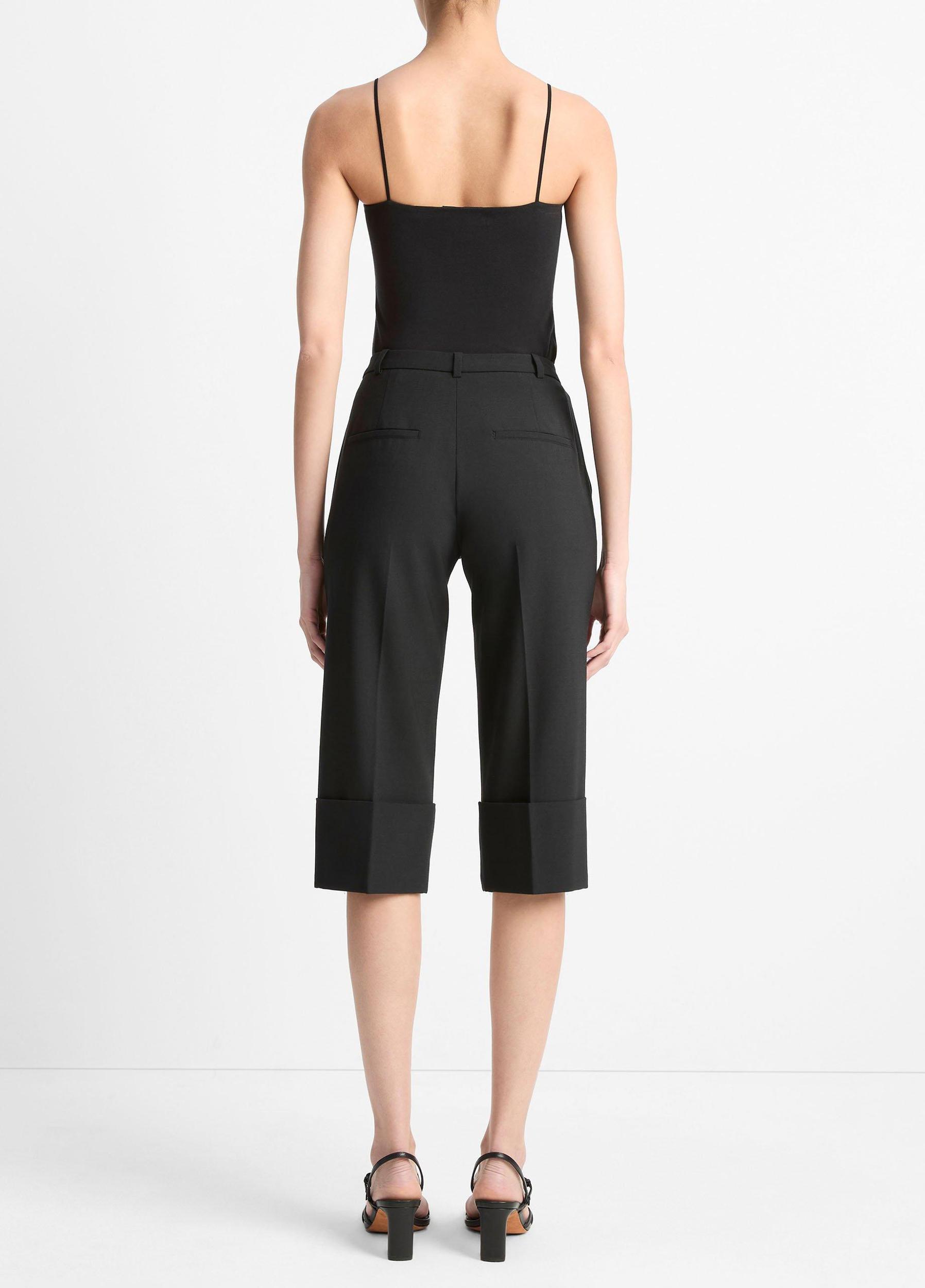 Cuffed Cropped Pant Product Image