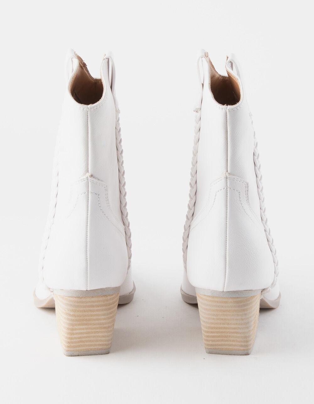 DV by DOLCE VITA Womens Ankle Cowboy Boots - BONE Product Image