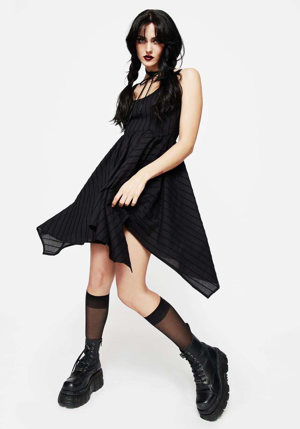 Blythe Handkerchief Hem Mini Dress Product Image