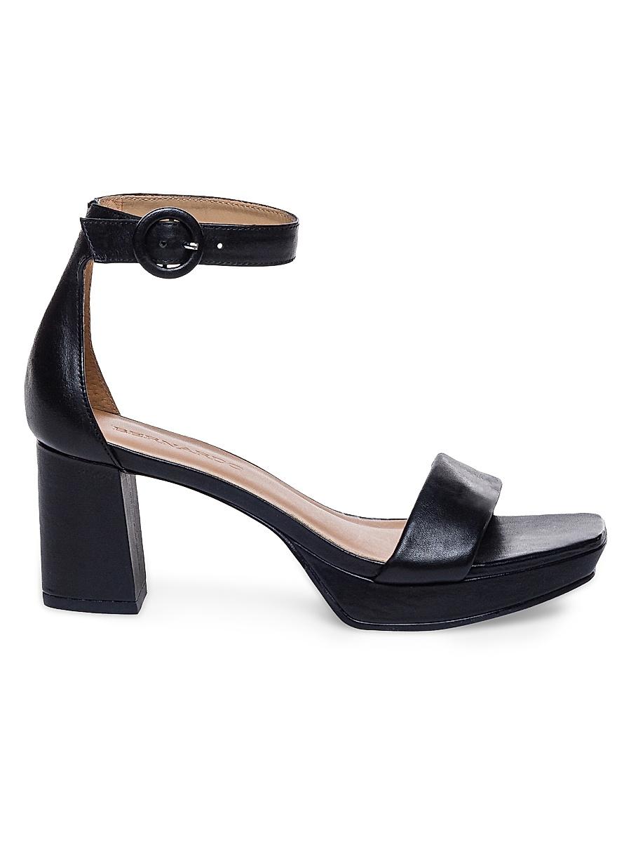 Womens Carla Leather Platform Sandals Product Image