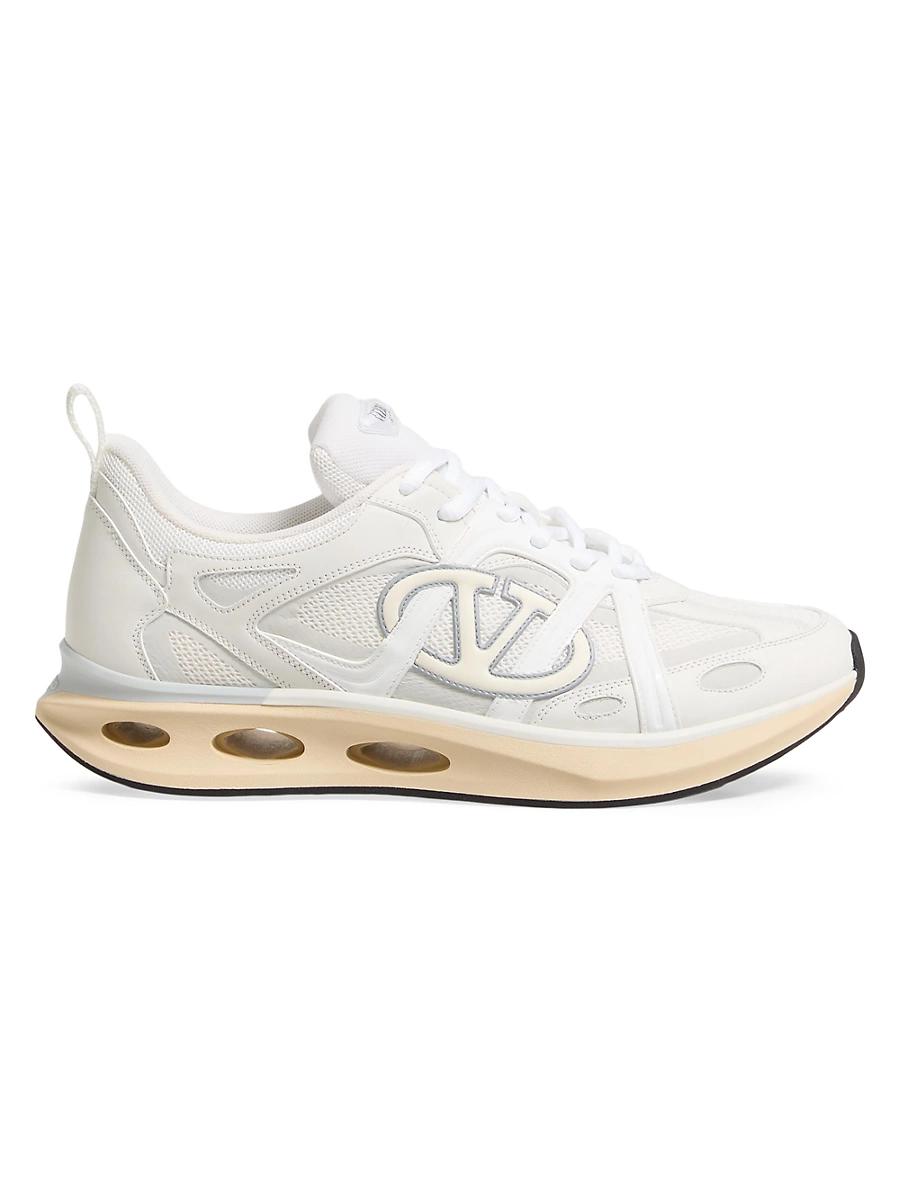 Mens VLogo Easyjog Low-Top Sneakers in Calfskin Product Image